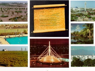 برامج التشجير وأنظمة الري في مدينة ينبع الصناعية