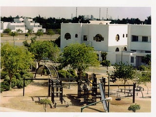 برامج التشجير وأنظمة الري في مدينة ينبع الصناعية