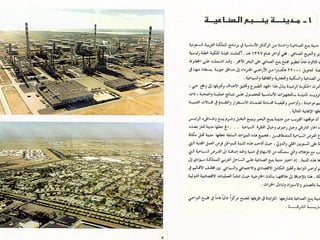 برامج التشجير وأنظمة الري في مدينة ينبع الصناعية