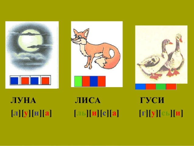 звуковой анализ слова мяч по схеме
