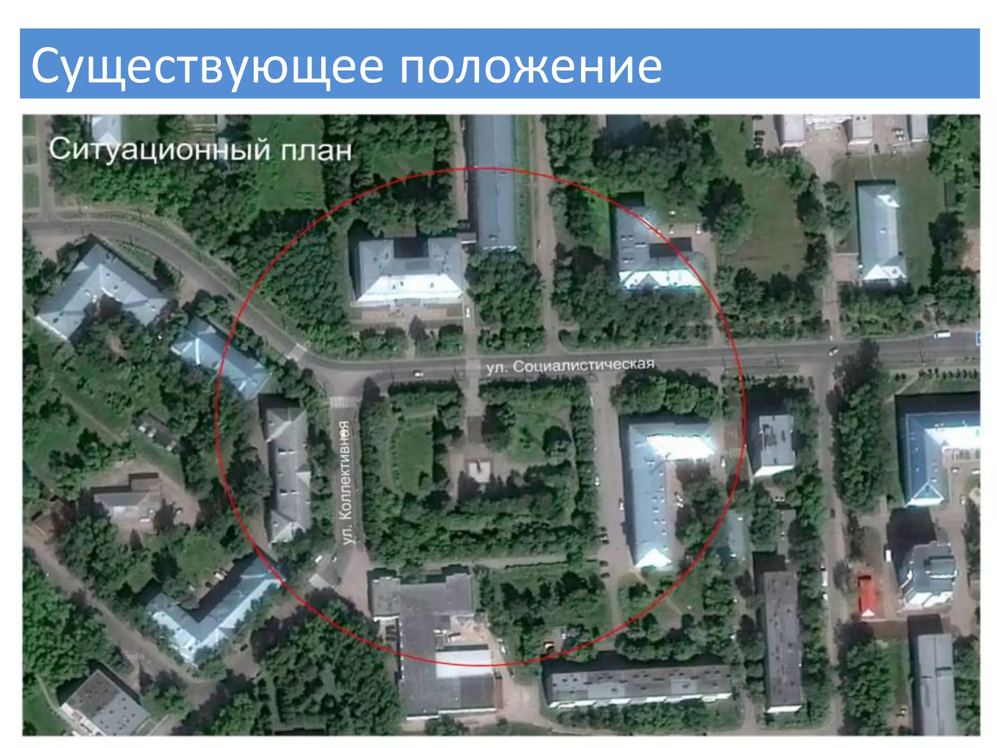 Существующее положение