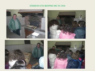 ΕΠΙΣΚΕΨΗ ΣΤΟ ΦΟΥΡΝΟ ΜΕ ΤΑ ΞΥΛΑ
 