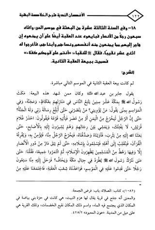 الأغصان الندية في شرح السيرة النبوية