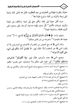 الأغصان الندية في شرح السيرة النبوية