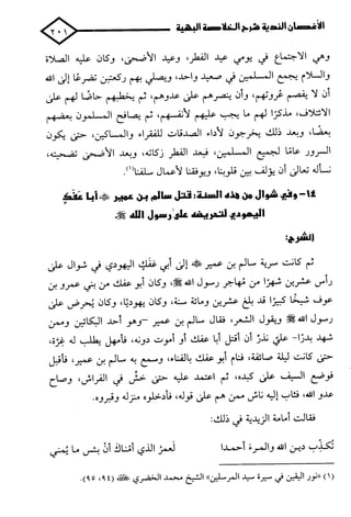 الأغصان الندية في شرح السيرة النبوية