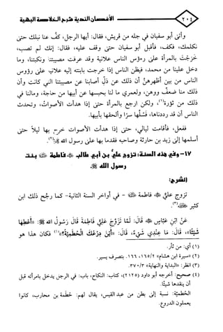 الأغصان الندية في شرح السيرة النبوية