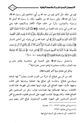 الأغصان الندية في شرح السيرة النبوية