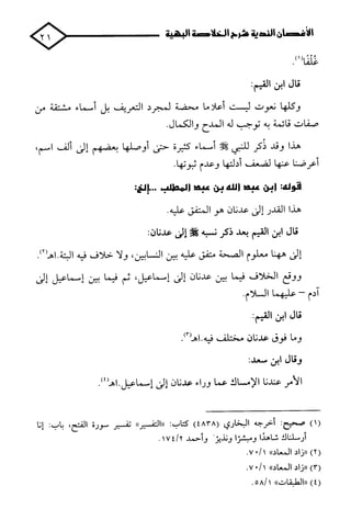 الأغصان الندية في شرح السيرة النبوية