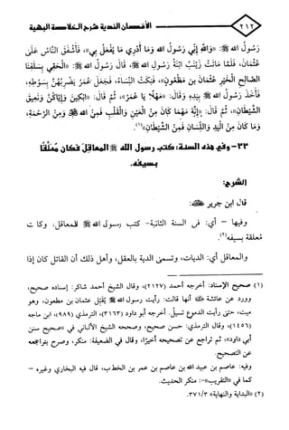 الأغصان الندية في شرح السيرة النبوية