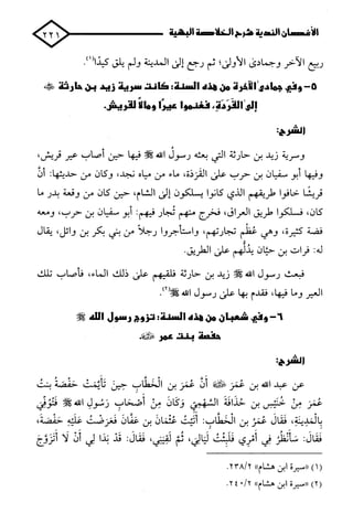 الأغصان الندية في شرح السيرة النبوية