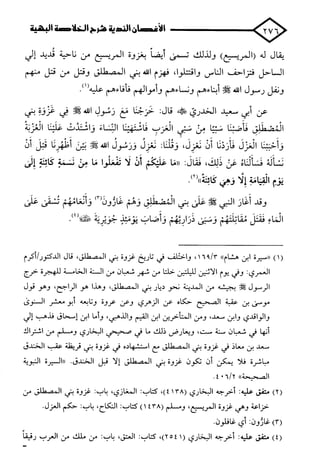 الأغصان الندية في شرح السيرة النبوية