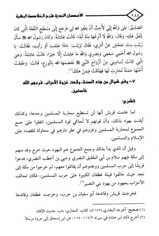 الأغصان الندية في شرح السيرة النبوية