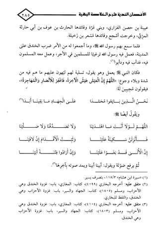 الأغصان الندية في شرح السيرة النبوية