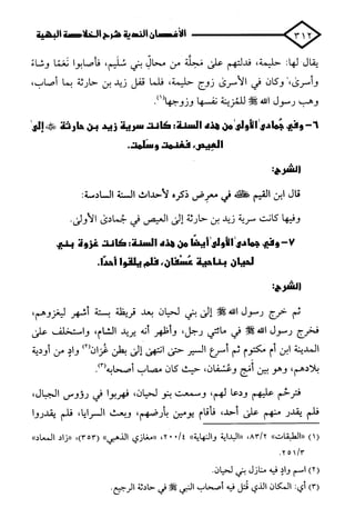 الأغصان الندية في شرح السيرة النبوية