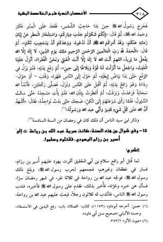 الأغصان الندية في شرح السيرة النبوية