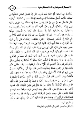 الأغصان الندية في شرح السيرة النبوية