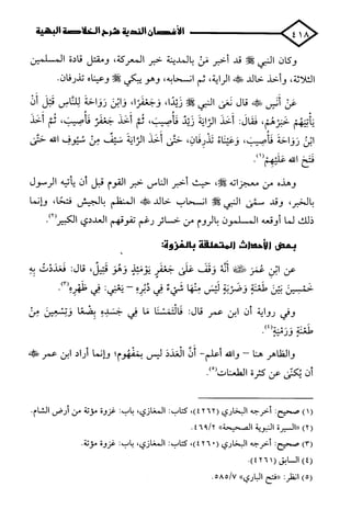 الأغصان الندية في شرح السيرة النبوية