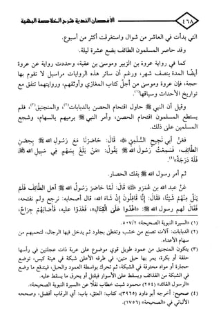 الأغصان الندية في شرح السيرة النبوية