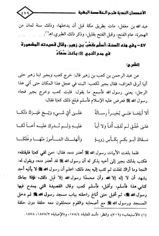 الأغصان الندية في شرح السيرة النبوية