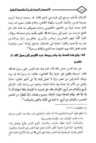 الأغصان الندية في شرح السيرة النبوية