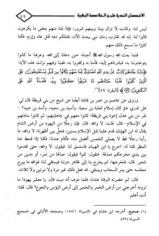 الأغصان الندية في شرح السيرة النبوية