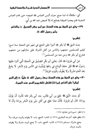 الأغصان الندية في شرح السيرة النبوية