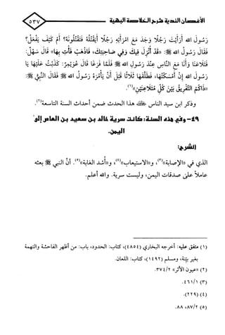 الأغصان الندية في شرح السيرة النبوية