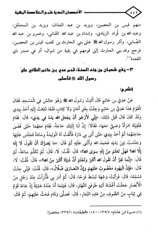 الأغصان الندية في شرح السيرة النبوية