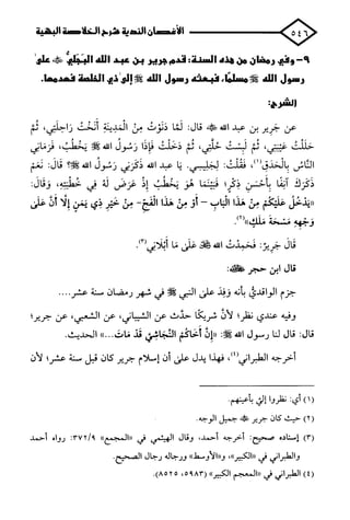 الأغصان الندية في شرح السيرة النبوية