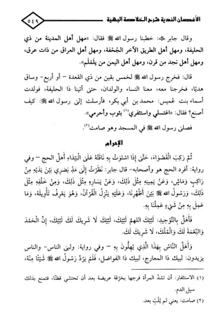 الأغصان الندية في شرح السيرة النبوية