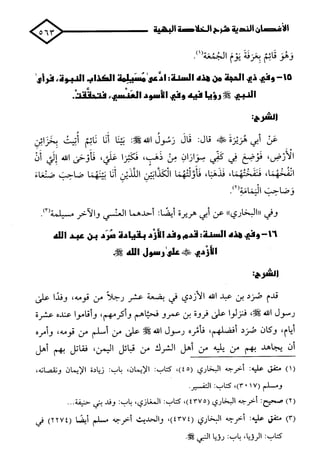 الأغصان الندية في شرح السيرة النبوية