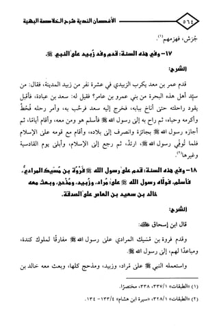 الأغصان الندية في شرح السيرة النبوية