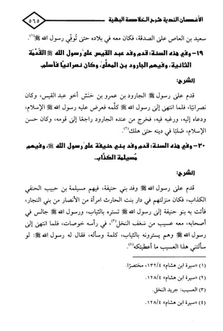 الأغصان الندية في شرح السيرة النبوية