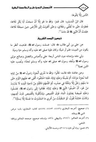 الأغصان الندية في شرح السيرة النبوية