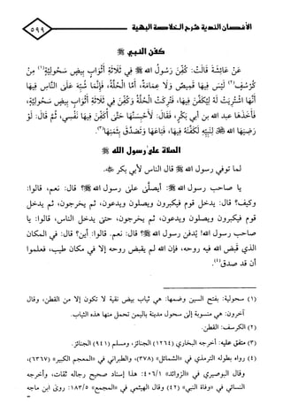 الأغصان الندية في شرح السيرة النبوية