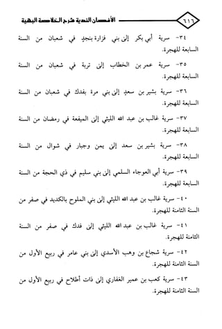 الأغصان الندية في شرح السيرة النبوية