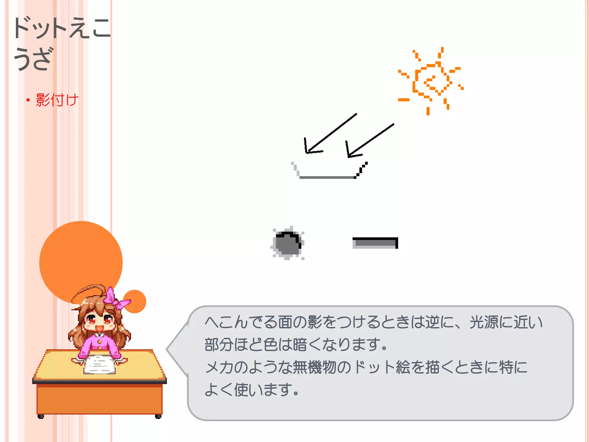 ドット絵講座メイキング Yossy