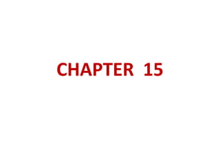 CHAPTER 15
 