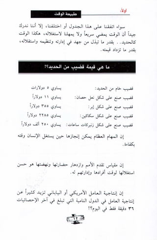 فن ادارة الوقت