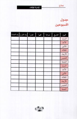 فن ادارة الوقت