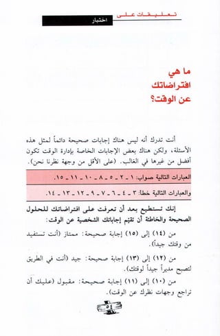 فن ادارة الوقت