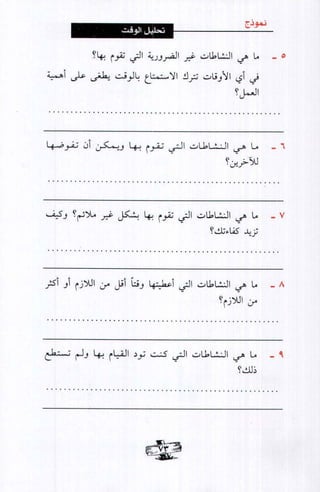 فن ادارة الوقت