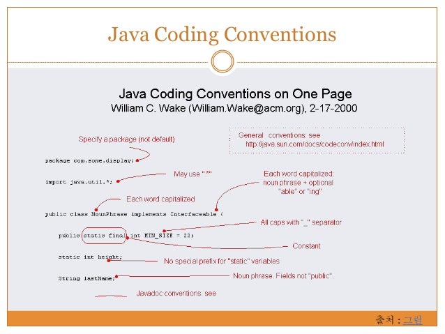 Coding Conventions & Secure Coding