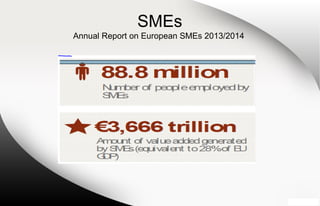 SMEs
Annual Report on European SMEs 2013/2014
 