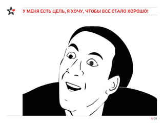 У МЕНЯ ЕСТЬ ЦЕЛЬ, Я ХОЧУ, ЧТОБЫ ВСЕ СТАЛО ХОРОШО!
6/28
 