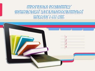 Програма розвитку Бишівської загальноосвітньої школи І-ІІІ ступенів