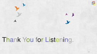 29
Thank You for Listening.
 
