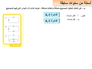‫الدائرة‬
A, C‫الدائرة‬
A, C
‫الدائرة‬
A, C‫الدائرة‬
A, C
‫سابقة‬ ‫سنوات‬ ‫من‬ ‫أسئلة‬
‫سابقة‬ ‫سنوات‬ ‫من‬ ‫أسئلة‬
 