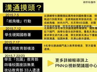 反黑箱課綱到底在吵什麼？