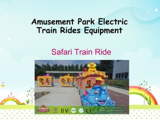 Amusement Park Electric
Train Rides Equipment
Safari Train Ride
 